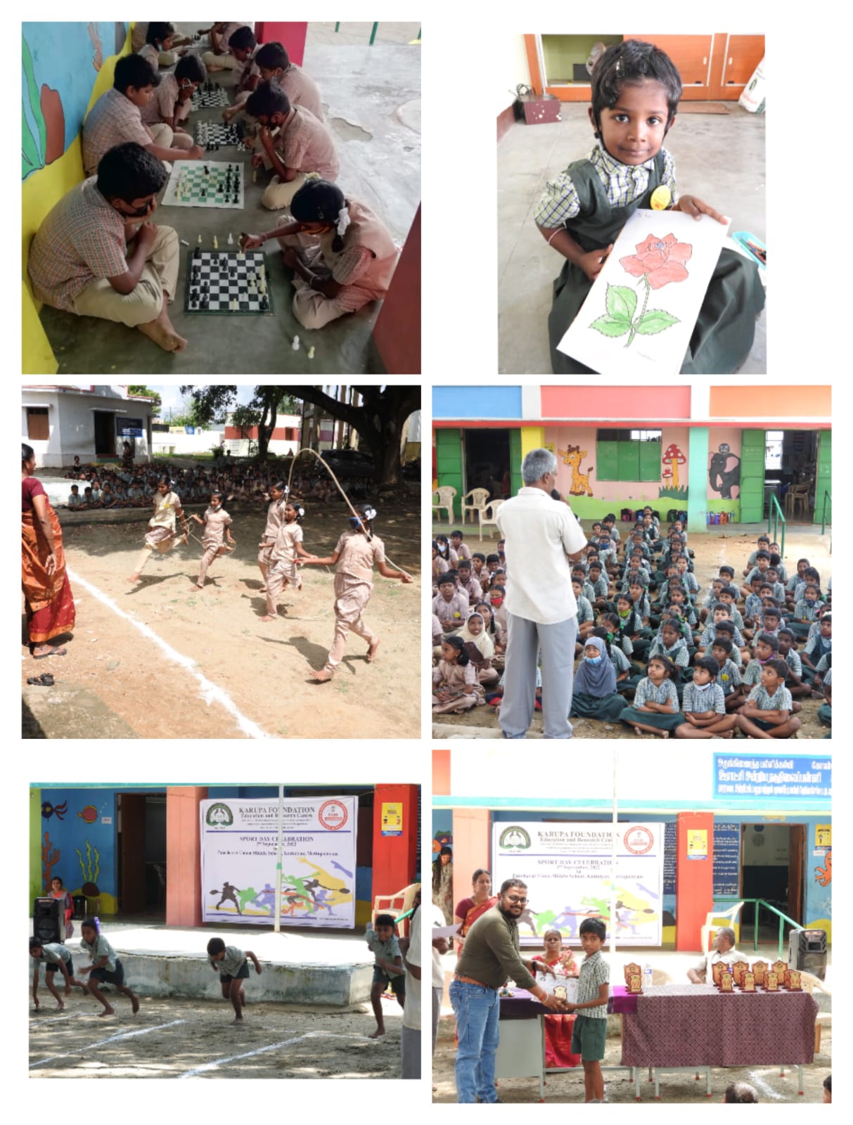 Sports Day Celebration on 02.09.2022